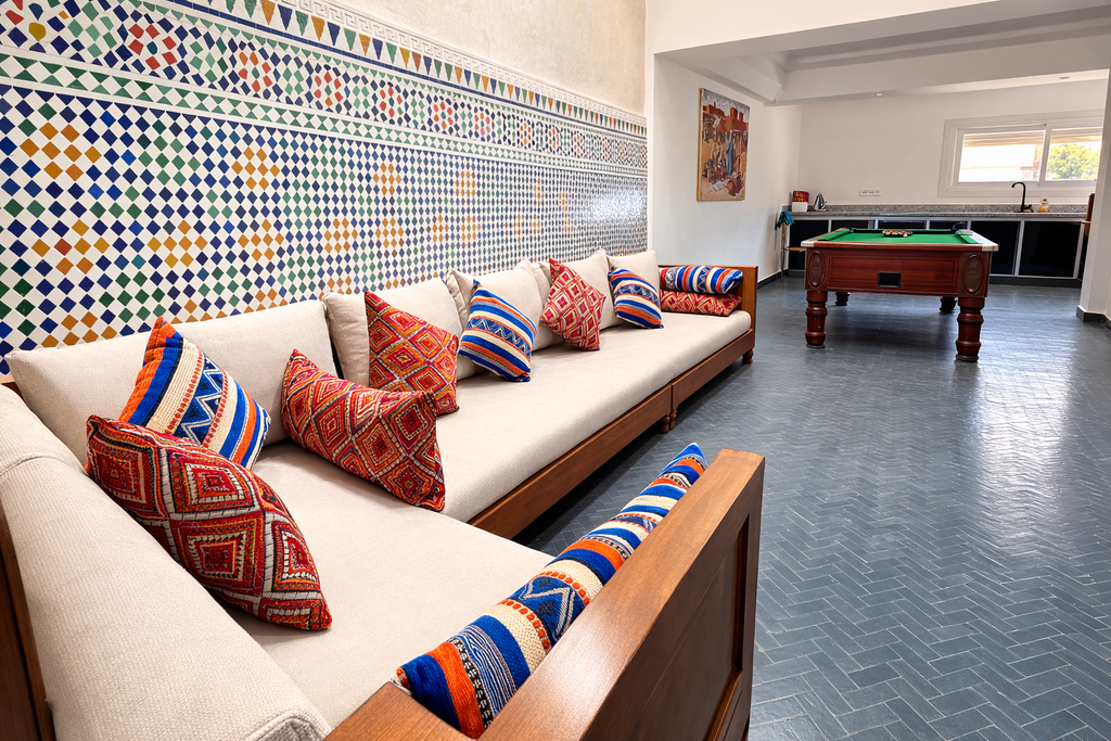 Riad Oasis – Maison avec piscine et rooftop à Agadir