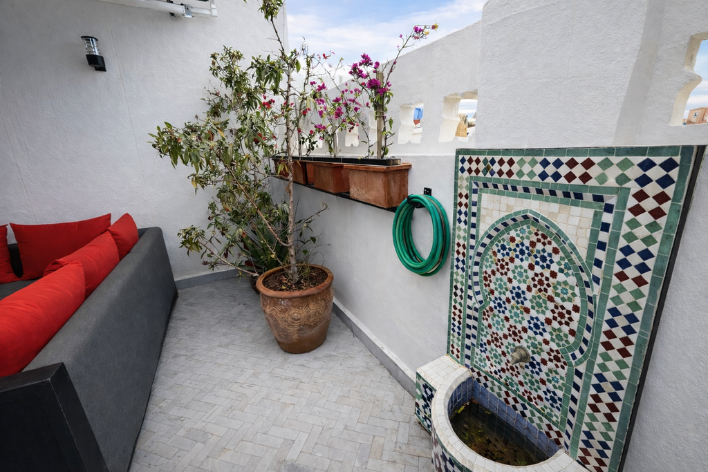 Riad Oasis – Maison avec piscine et rooftop à Agadir