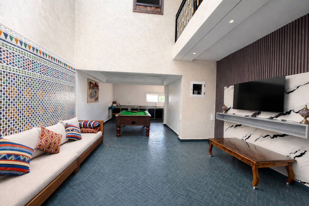 Riad Oasis – Maison avec piscine et rooftop à Agadir