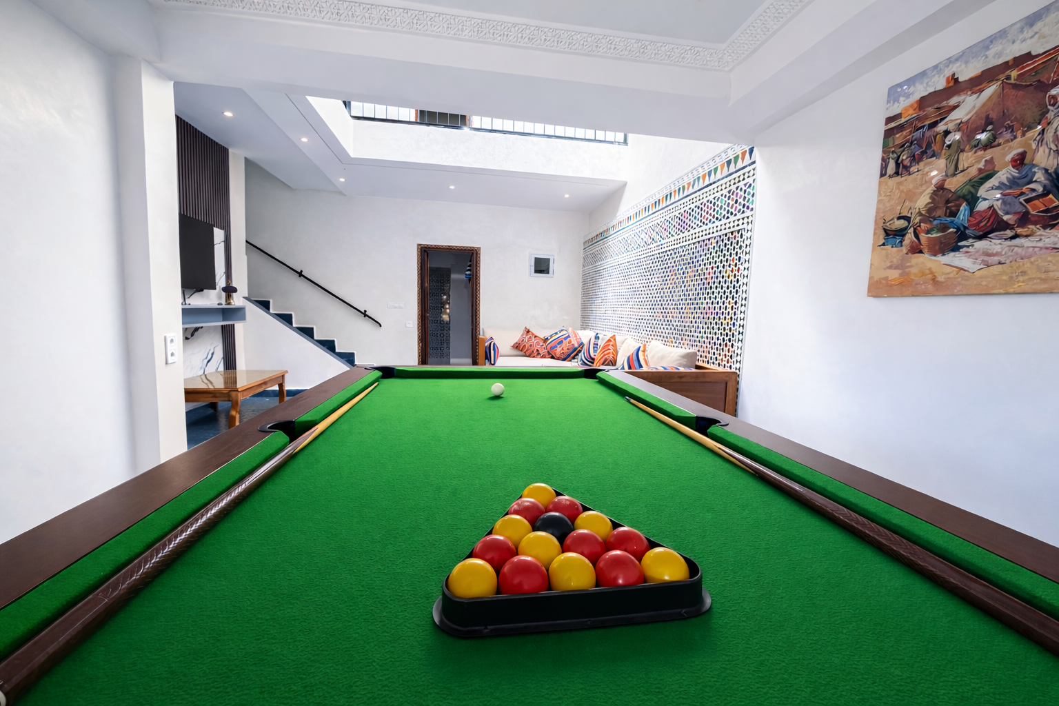 Riad Oasis – Maison avec piscine et rooftop à Agadir