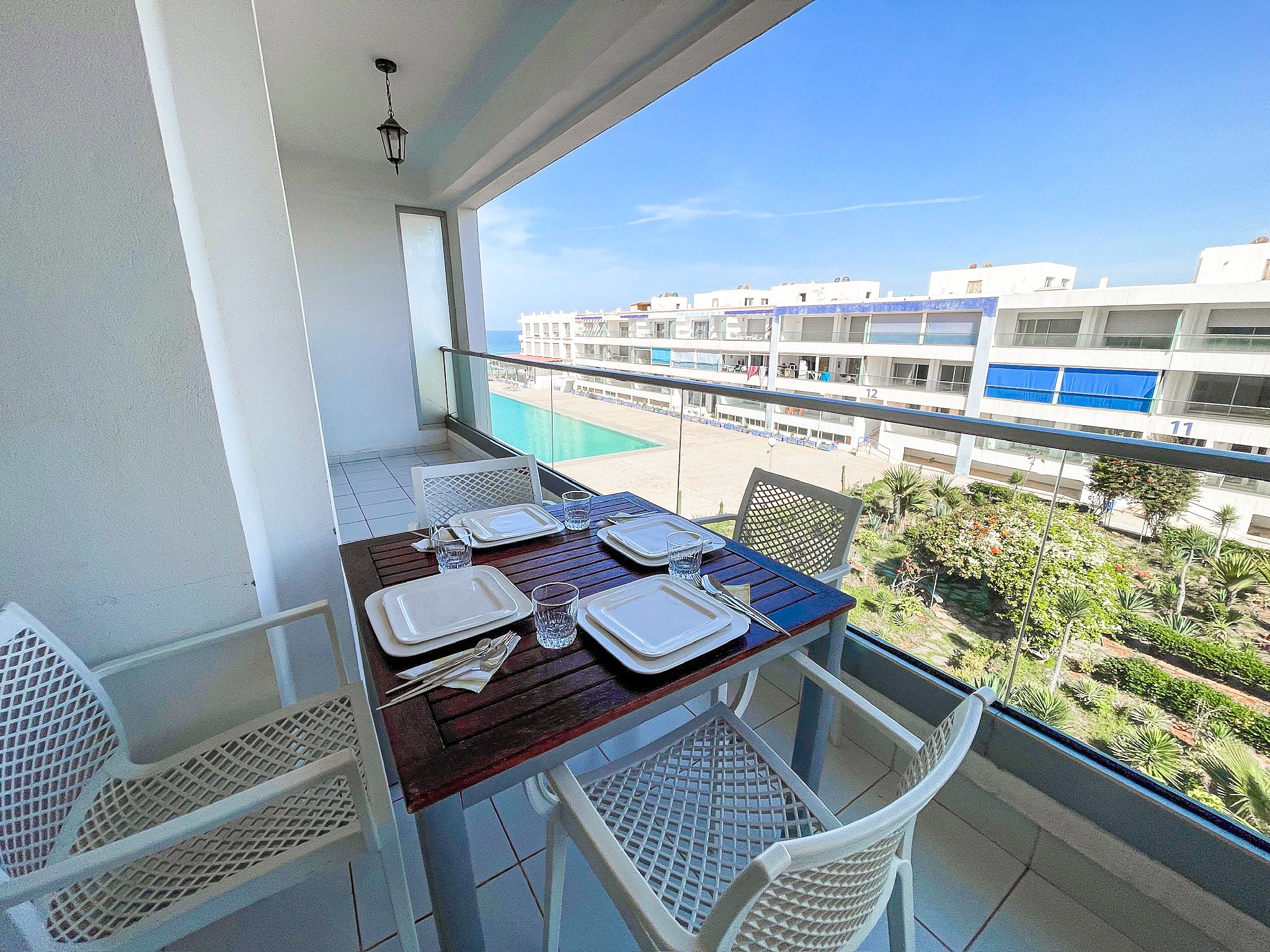 L’Évasion d’Adan Beach •Terrasse vue mer •Piscine