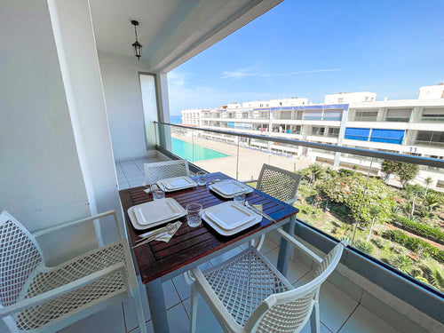 L’Évasion d’Adan Beach •Terrasse vue mer •Piscine